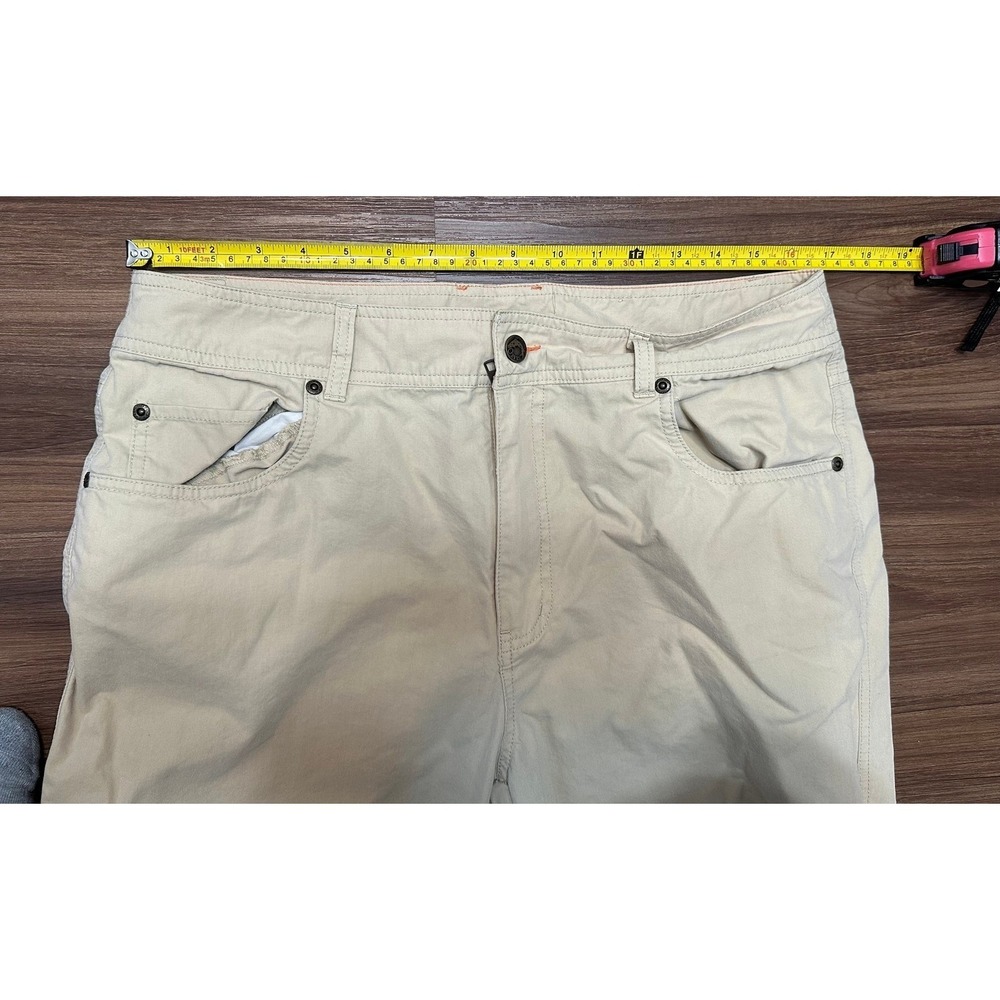 Orvis Trout Bum Khaki Fishing Outdoor Pants Nylon/Cotton Blend Men Sz 34x31 - Picture 4 of 9